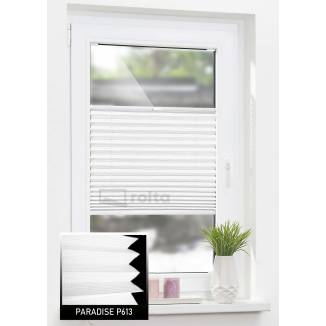 Штори плісе P 613 білий