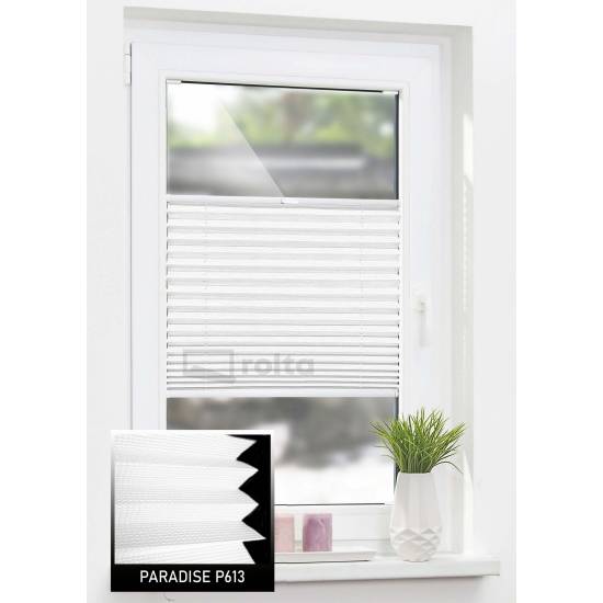 Штори плісе P 613 білий Штори плісе P 613 білий