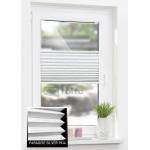 Штори плісе P 614 біло-чорне Штори плісе P 614 біло-чорне