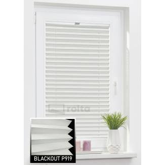 Штори плісе БЛЕКАУТ P919 світло сіра