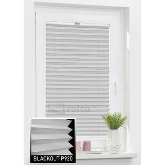Штори плісе БЛЕКАУТ P920 сірий