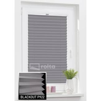 Штори плісе БЛЕКАУТ P922 графіт