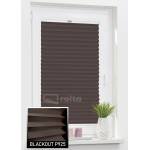 Штори плісе БЛЕКАУТ P925 коричневий