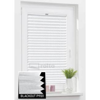 Штори плісе БЛЕКАУТ P9101 білий