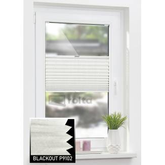 Штори плісе БЛЕКАУТ P9102 айворі