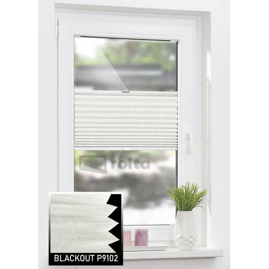 Штори плісе БЛЕКАУТ P9102 айворі