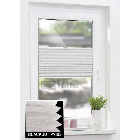 Штори плісе БЛЕКАУТ P9103 беж