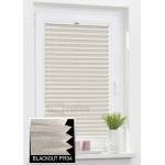 Штори плісе БЛЕКАУТ P9104 темний беж