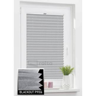 Штори плісе БЛЕКАУТ P9106 темний сірий