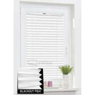 Штори плісе блекаут PBA 1 білий