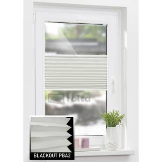 Штори плісе блекаут PBA 2 світло сірий