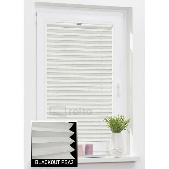 Штори плісе блекаут PBA 2 світло сірий Штори плісе блекаут PBA 2 світло сірий