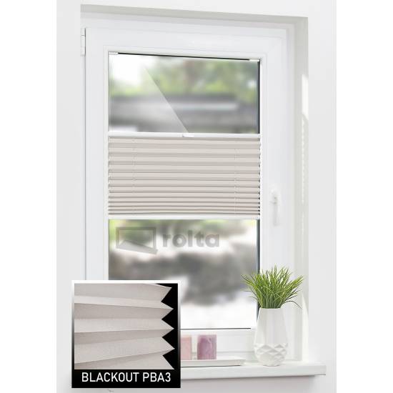 Штори плісе блекаут PBA 3 беж