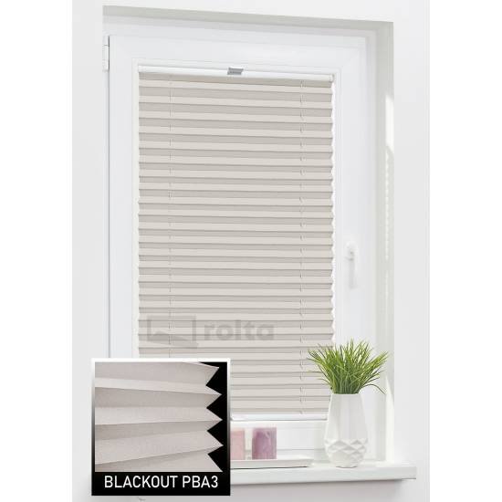 Штори плісе блекаут PBA 3 беж