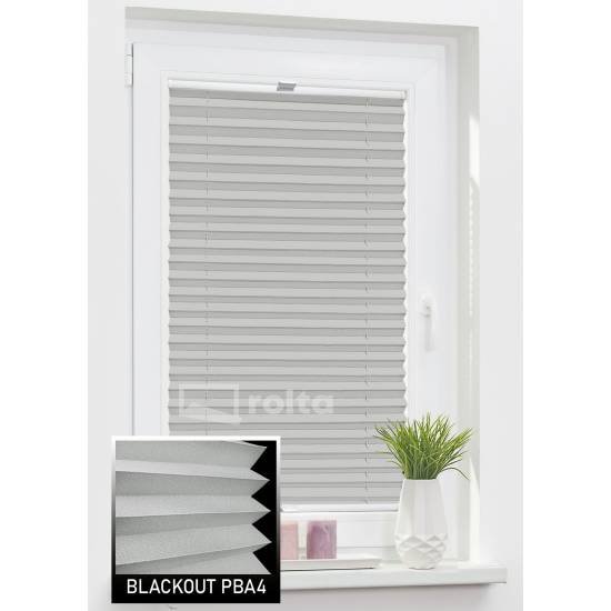 Штори плісе блекаут PBA 4 сірий Штори плісе блекаут PBA 4 сірий