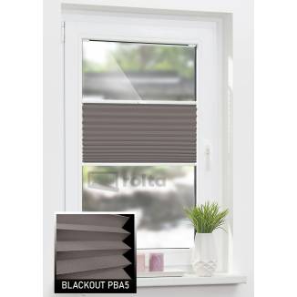 Штори плісе блекаут PBA 5 графіт