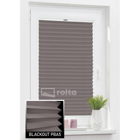 Штори плісе блекаут PBA 5 графіт Штори плісе блекаут PBA 5 графіт