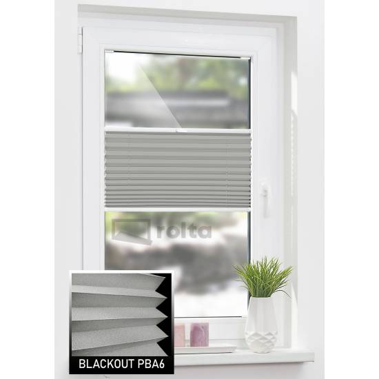Штори плісе блекаут PBA 6 темно сірий Штори плісе блекаут PBA 6 темно сірий