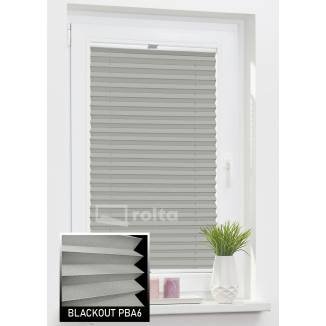 Штори плісе блекаут PBA 6 темно сірий