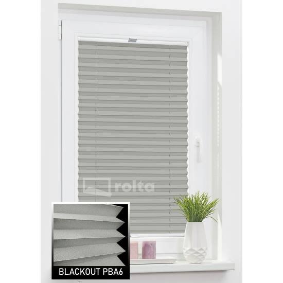 Штори плісе блекаут PBA 6 темно сірий Штори плісе блекаут PBA 6 темно сірий