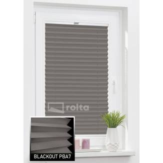 Штори плісе блекаут PBA 7 коричневий