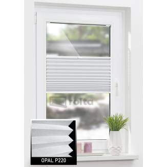    Штори плісе P 220 світло сірий