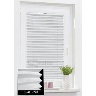    Штори плісе P 220 світло сірий