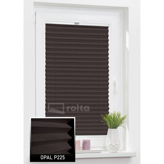    Штори плісе P 225 темно коричневий