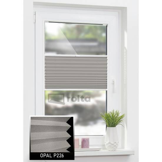    Штори плісе P 226 тем коричневий