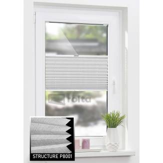 Штори плісе P 8001 сірий