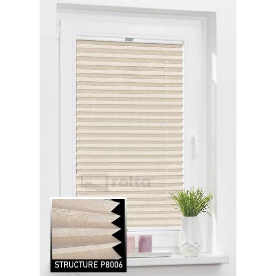 Штори плісе P 8006 беж