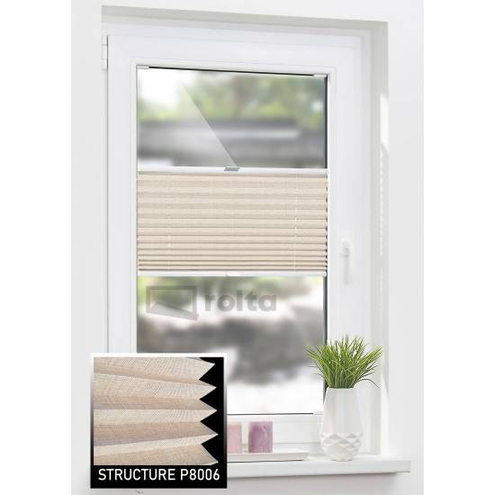 Штори плісе P 8006 беж