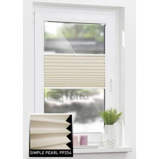 Штори плісе PP254 темний беж