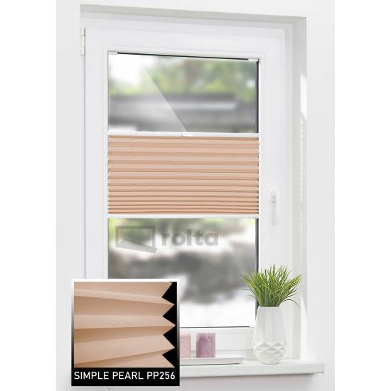 Штори плісе PP256 світло коричневий Штори плісе PP256 світло коричневий