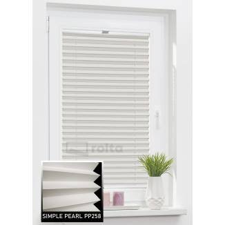 Штори плісе PP258 сірий беж Штори плісе PP258 сірий беж