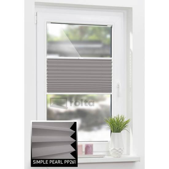 Штори плісе PP261 антрацит