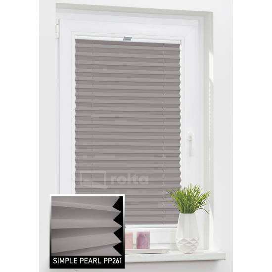 Штори плісе PP261 антрацит