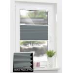 Штори плісе PP262 чорний