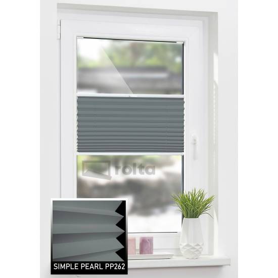 Штори плісе PP262 чорний