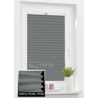 Штори плісе PP262 чорний