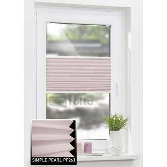 Штори плісе PP263 пудра