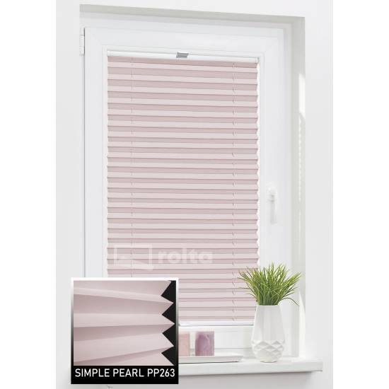 Штори плісе PP263 пудра Штори плісе PP263 пудра