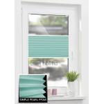 Штори плісе PP265 бірюза