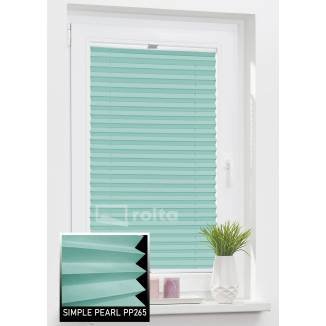 Штори плісе PP265 бірюза