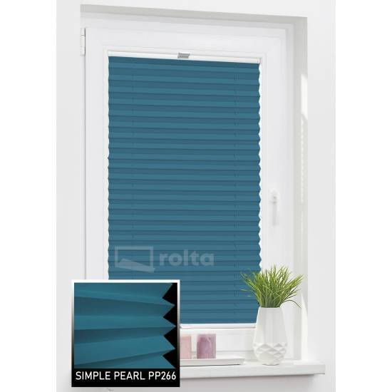 Штори плісе PP266 синій Штори плісе PP266 синій