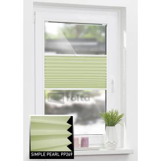 Штори плісе PP269 фісташковий