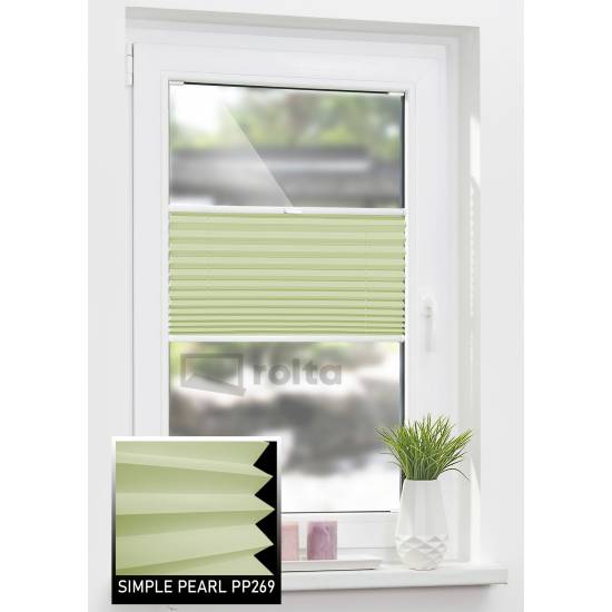 Штори плісе PP269 фісташковий