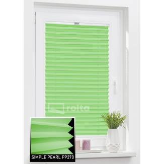 Штори плісе PP270 салатовий