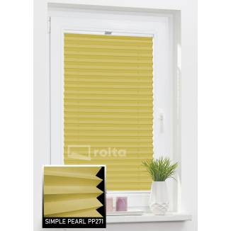 Штори плісе PP271 гірчиця