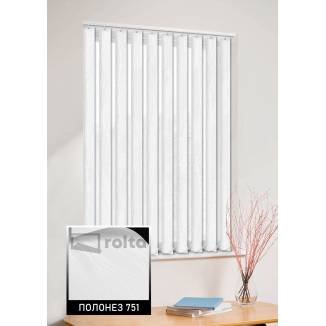 Вертикальні жалюзі  Полонез 751 білий
